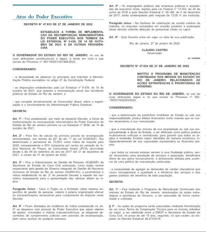 Rio de Janeiro 2021-08-25 Completo, PDF, Desapropriação